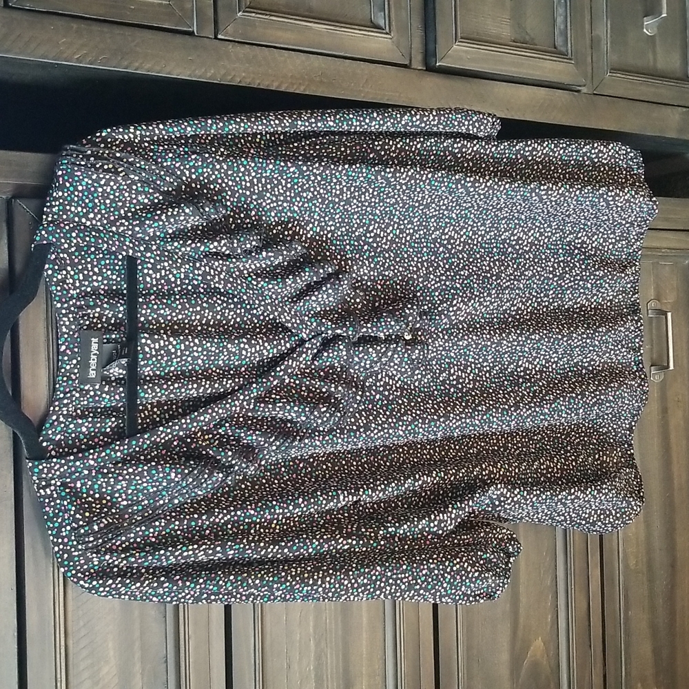 Lane Bryant 22/24 pullover blouse w/elastic waist